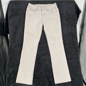 Levi’s 505 Women’s 8M Beige Corduroy Pants Straight Leg Mud Rise Y2K 90’s Casual